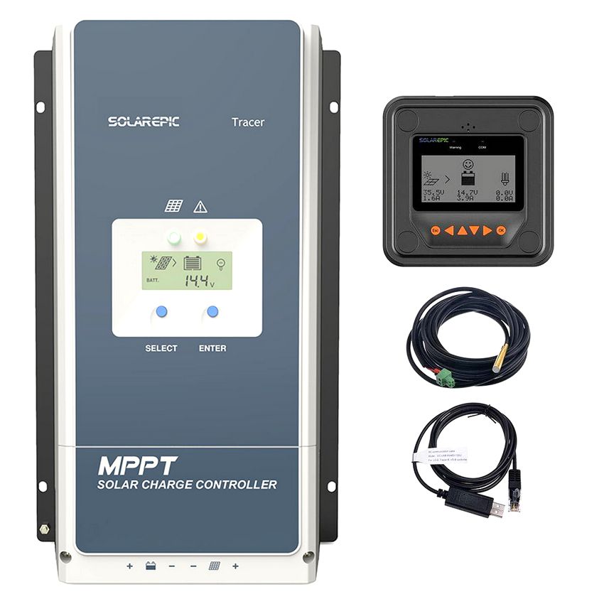 what size charge controller for 500w solar panel