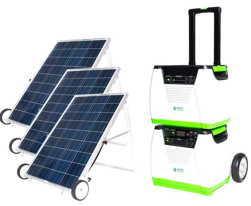 what is the best solar powered generator for home use