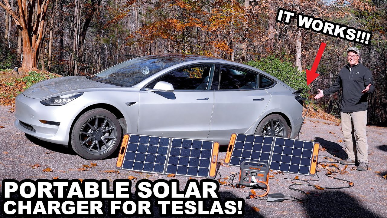 Can Solar Panels Charge Tesla 13718